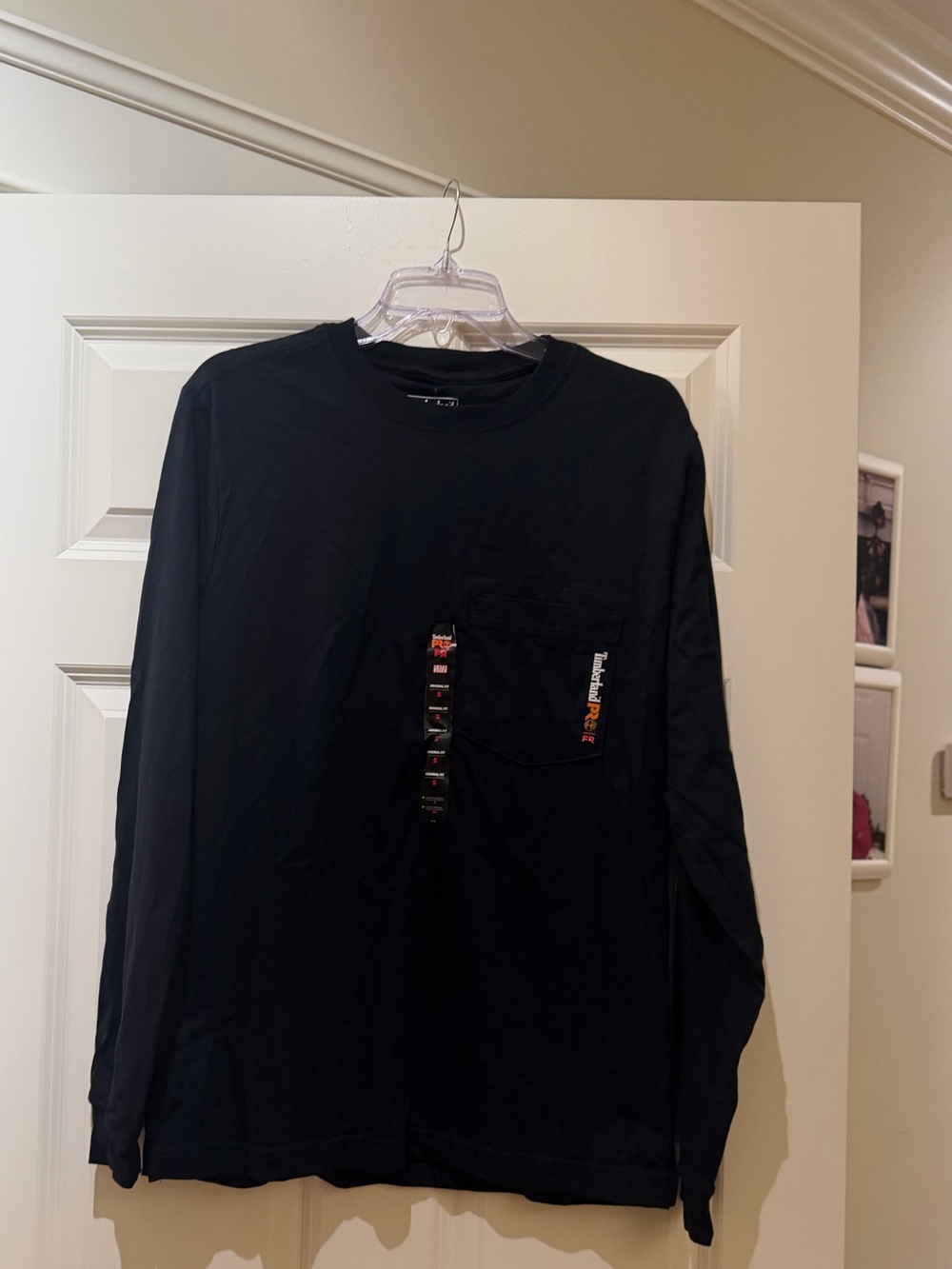 TIMBERLAND PRO men’s Flame Resistant Pocket Long Sleeve Work T-Shirt TB1A23PF